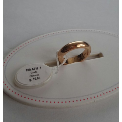 Fedi nuziali 10 grammi prezzi hot sale