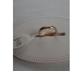 FEDE CLASSICA UNOAERRE IN ORO GIALLO 5 GRAMMI ANELLO VERA NUZIALE MATRIMONIO