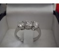 ANELLO DONNA IN ARGENTO 925 TRILOGY ZIRCONE STRASS BRILLANTE PER FIDANZAMENTO