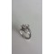 ANELLO DONNA IN ARGENTO 925 MODELLO RECARLO TRILOGY ZIRCONE STRASS BRILLANTE PER FIDANZAMENTO